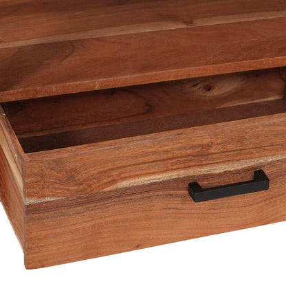 Media Storage Cabinets & Racks Brown 43.3" x 11.8" x 15.7