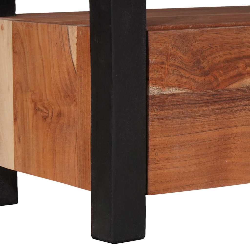 Media Storage Cabinets & Racks Brown 43.3" x 11.8" x 15.7