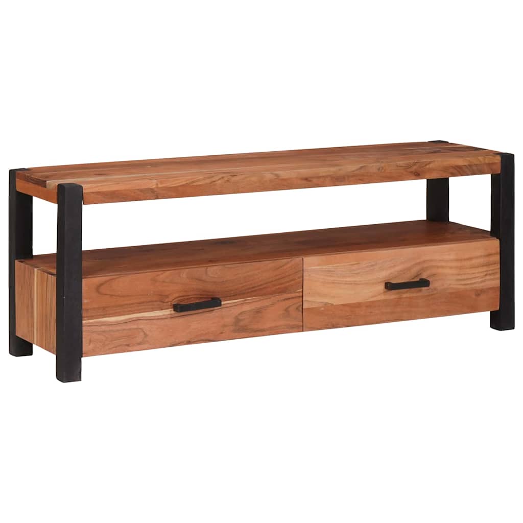 Media Storage Cabinets & Racks Brown 43.3" x 11.8" x 15.7