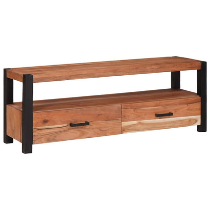 Media Storage Cabinets & Racks Brown 43.3" x 11.8" x 15.7