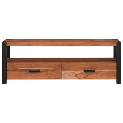 Media Storage Cabinets & Racks Brown 43.3" x 11.8" x 15.7