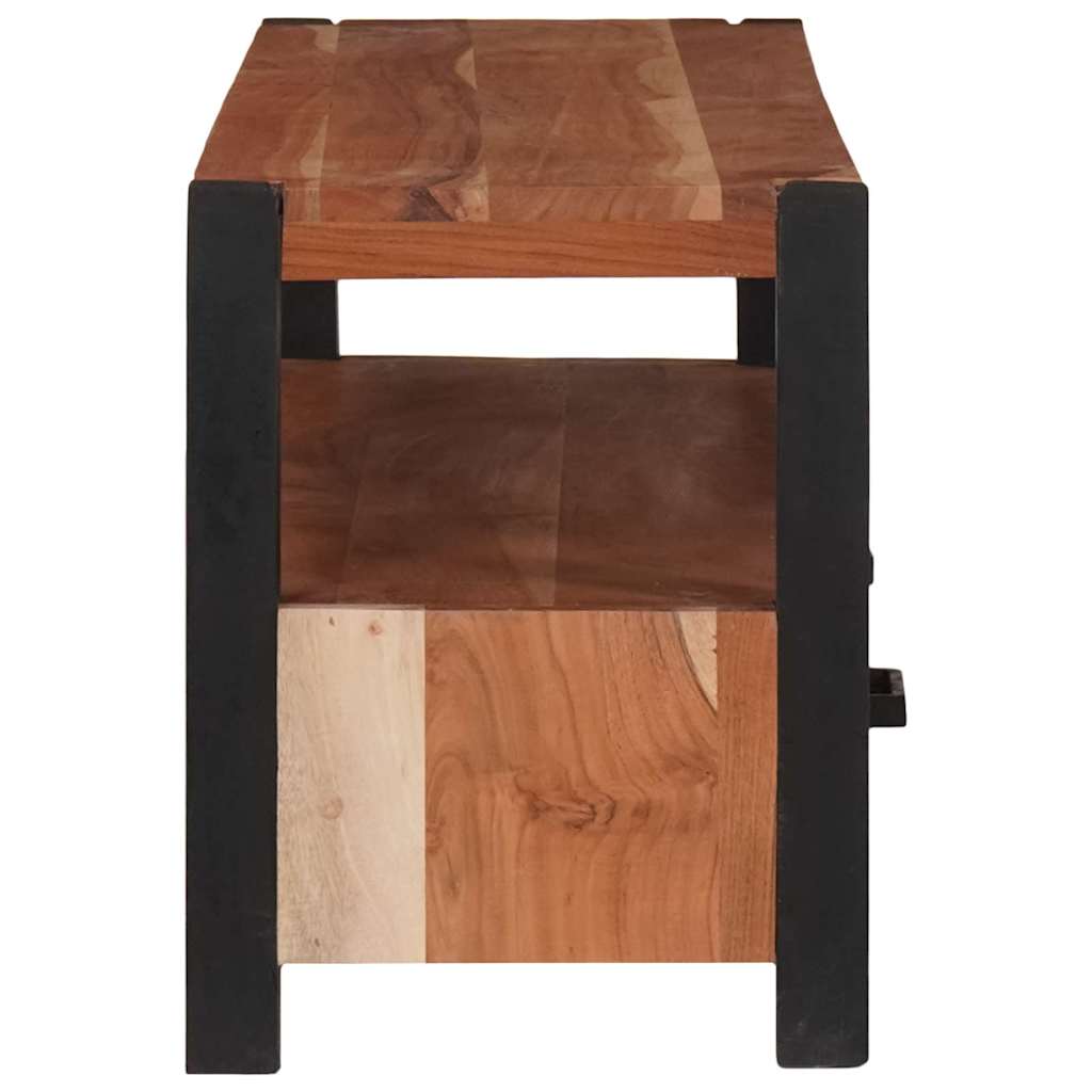 Media Storage Cabinets & Racks Brown 43.3" x 11.8" x 15.7