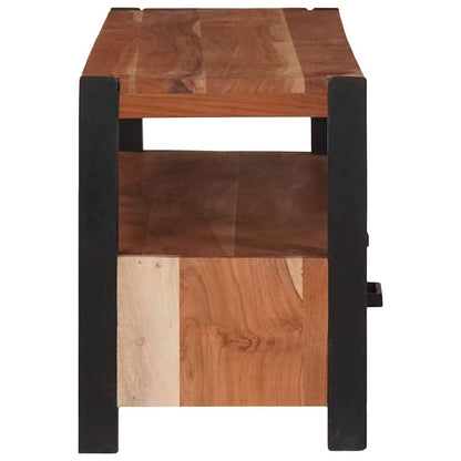 Media Storage Cabinets & Racks Brown 43.3" x 11.8" x 15.7