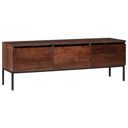 Media Storage Cabinets & Racks Honey Brown 110 x 30 x 36 cm