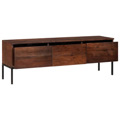 Media Storage Cabinets & Racks Honey Brown 110 x 30 x 36 cm