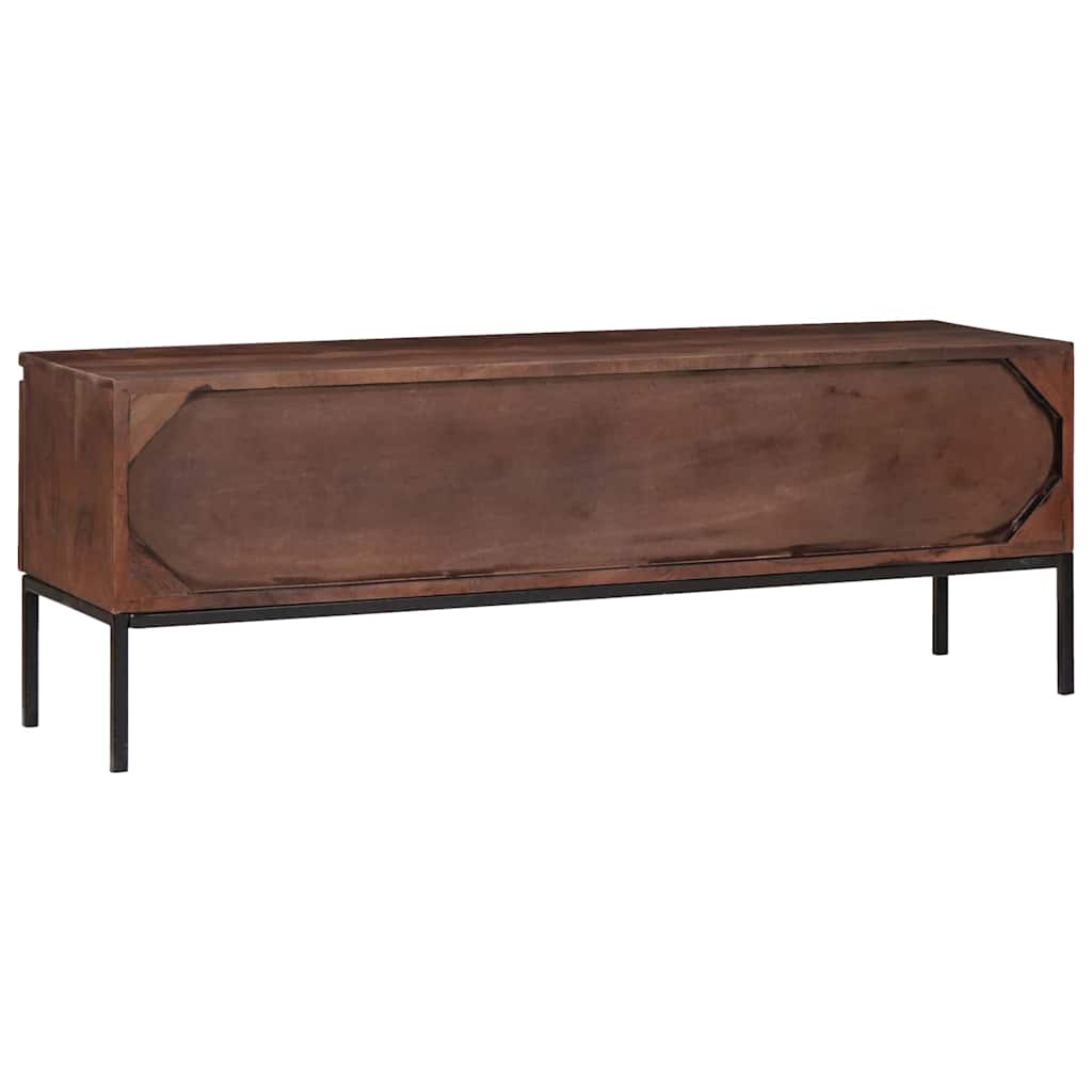 Media Storage Cabinets & Racks Honey Brown 110 x 30 x 36 cm