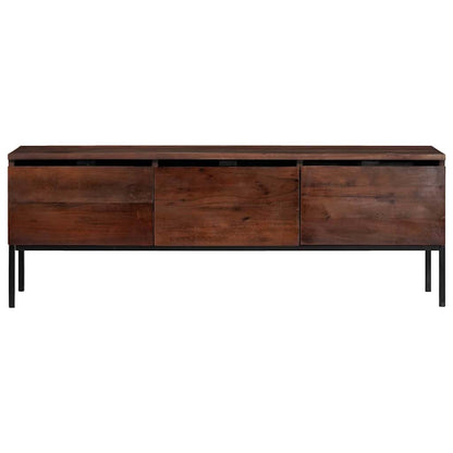 Media Storage Cabinets & Racks Honey Brown 110 x 30 x 36 cm