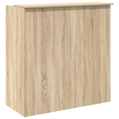 Reception Desk Sonoma Oak Engineered wood Medium Reception Desk