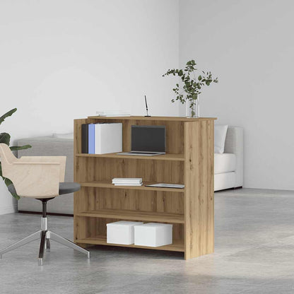 Reception Desk Artisan oak Engineered wood 39.4 x 19.7 x 40.7 in