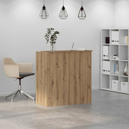 Reception Desk Artisan oak Engineered wood 39.4 x 19.7 x 40.7 in