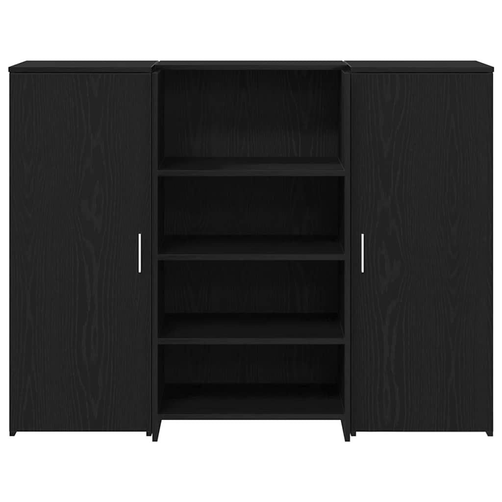 Reception Desk Black Oak 53.1x19.7x40.7" Engineered Wood