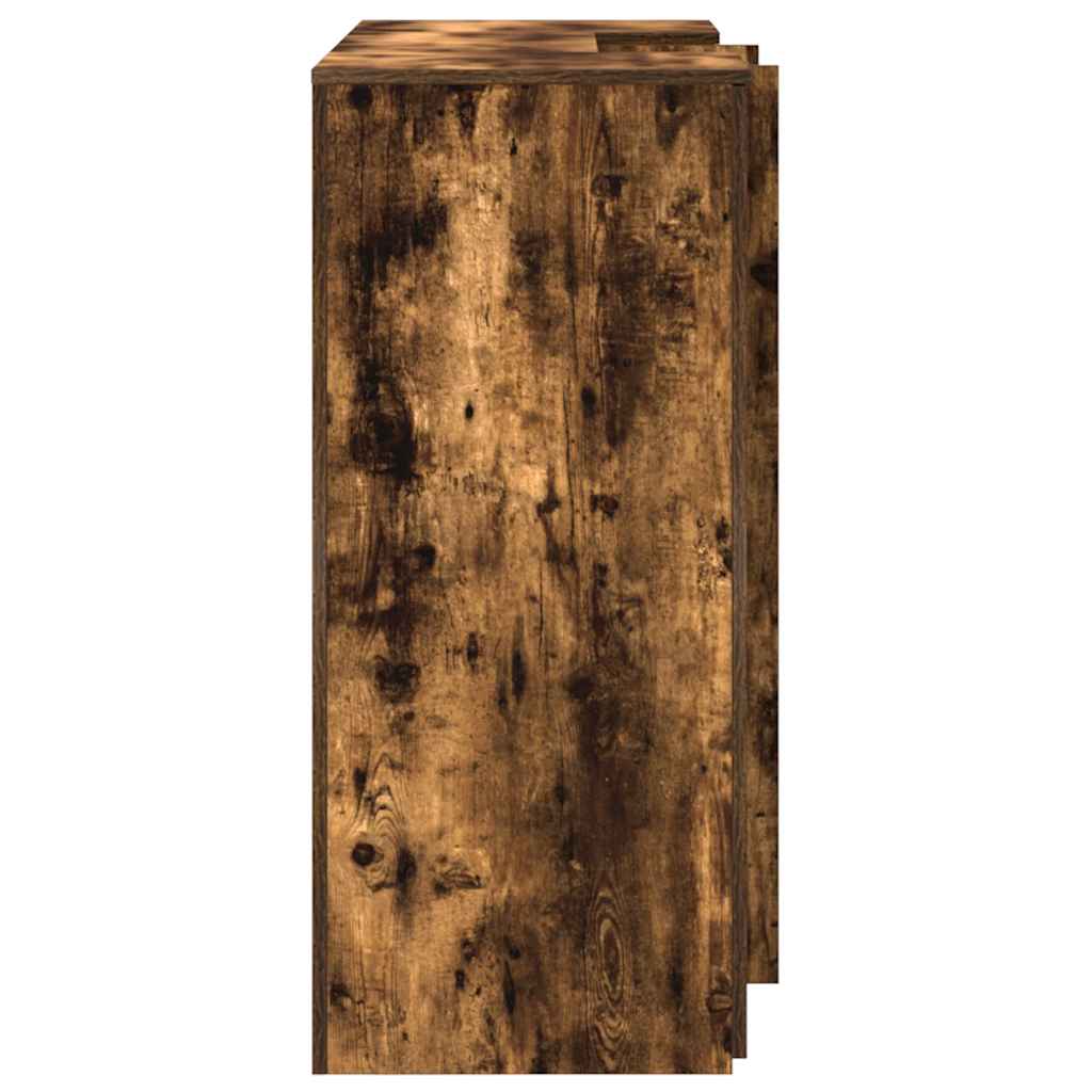 Reception Desk Smoked Oak Engineered wood Medium Reception Desk