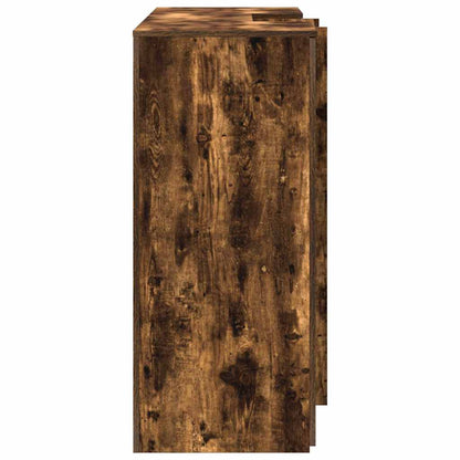 Reception Desk Smoked oak Engineered wood Standard Reception Desk