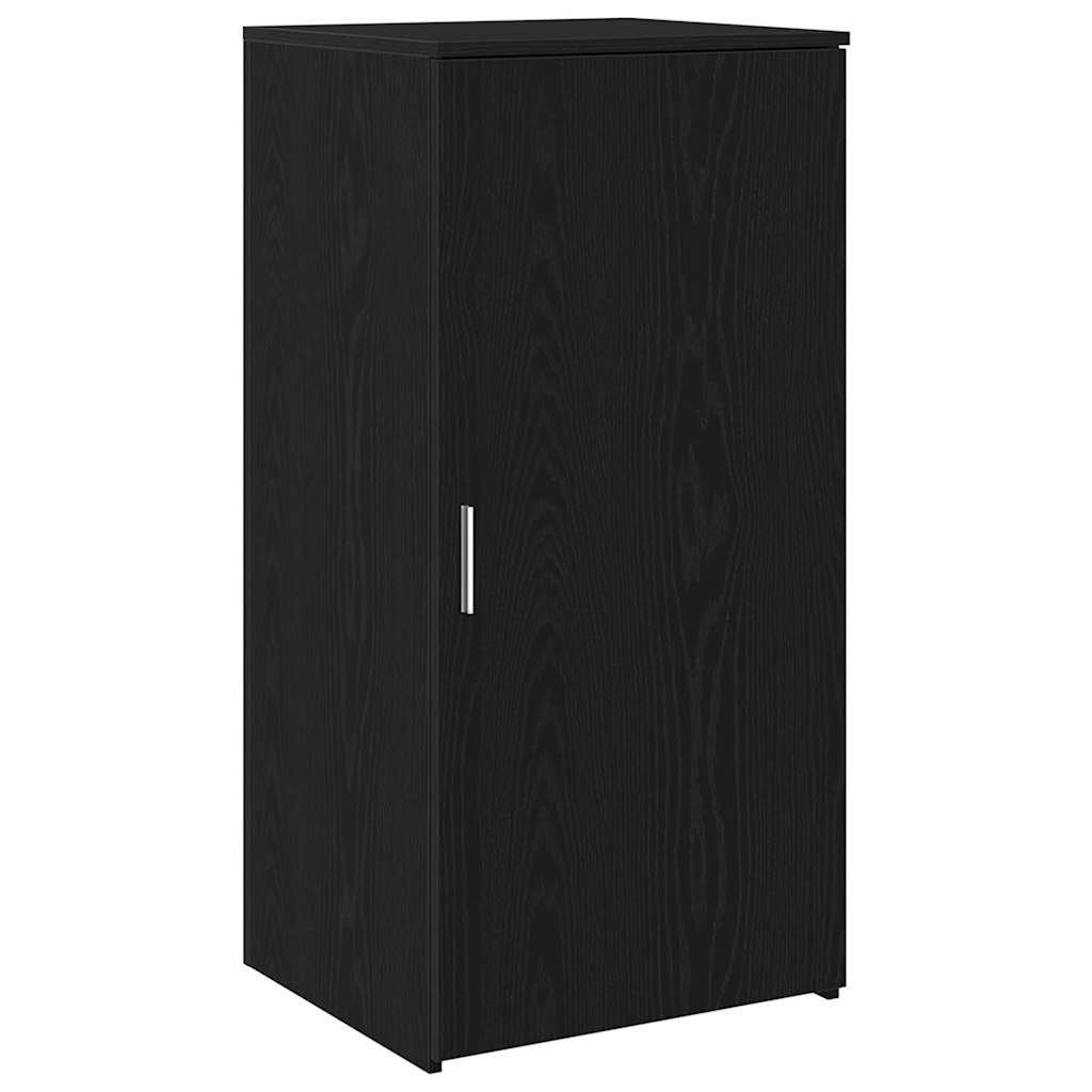 Reception Desk Black Oak 78.7x19.7x40.7" Engineered Wood