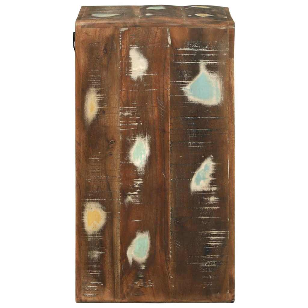 TV Cabinet Multicolour 36 x 30 x 54 cm Solid Reclaim wood