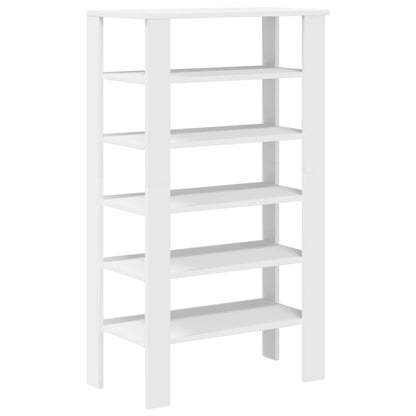 Shoe Rack White Engineered wood Slim Shoe Rack Rectangular
