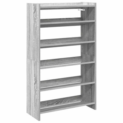 Shoe Rack Grey Sonoma Engineered Wood Slim Shoe Rack