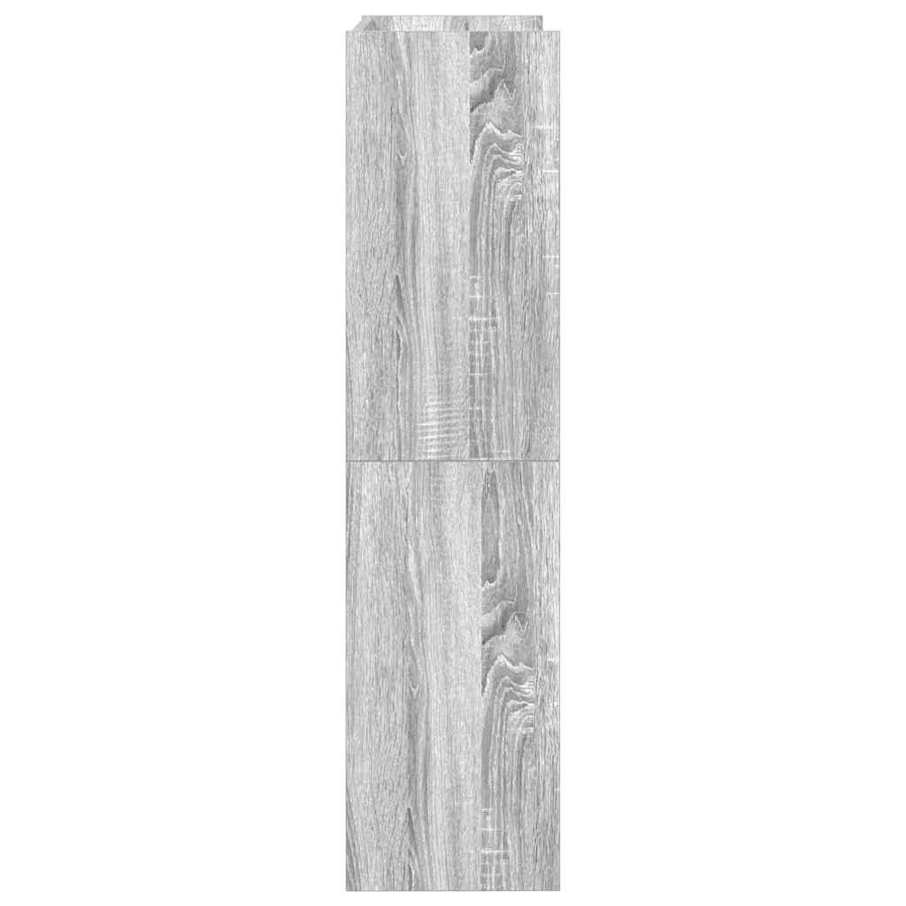 Shoe Rack Grey Sonoma Engineered Wood Slim Shoe Rack