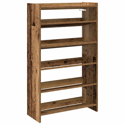 Shoe Rack Old Wood Engineered wood Compact Shoe Rack
