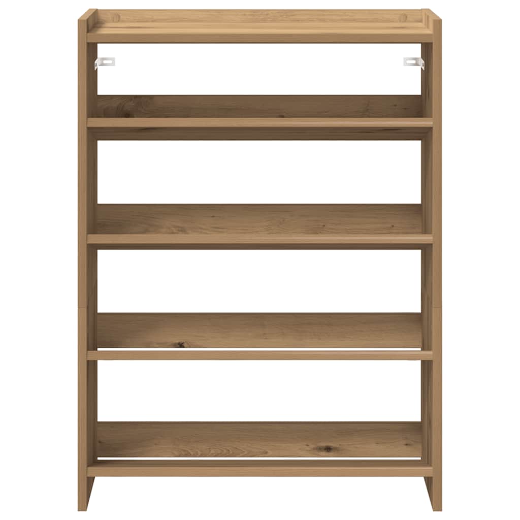 Shoe Rack Artisan Oak Engineered Wood
