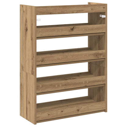Shoe Rack Artisan Oak Engineered Wood