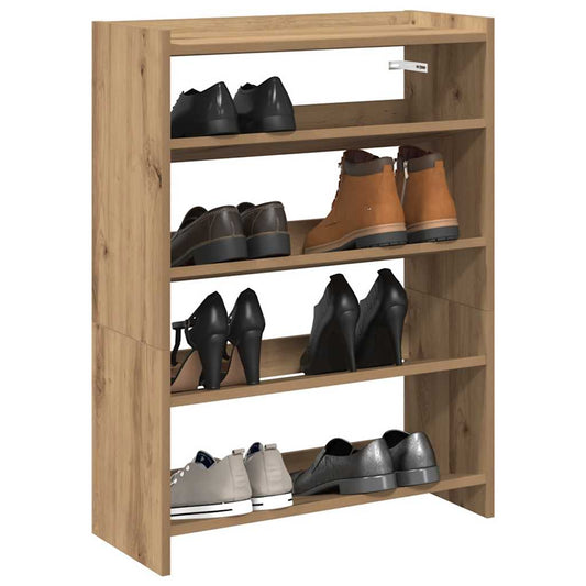 Shoe Rack Artisan Oak Engineered Wood