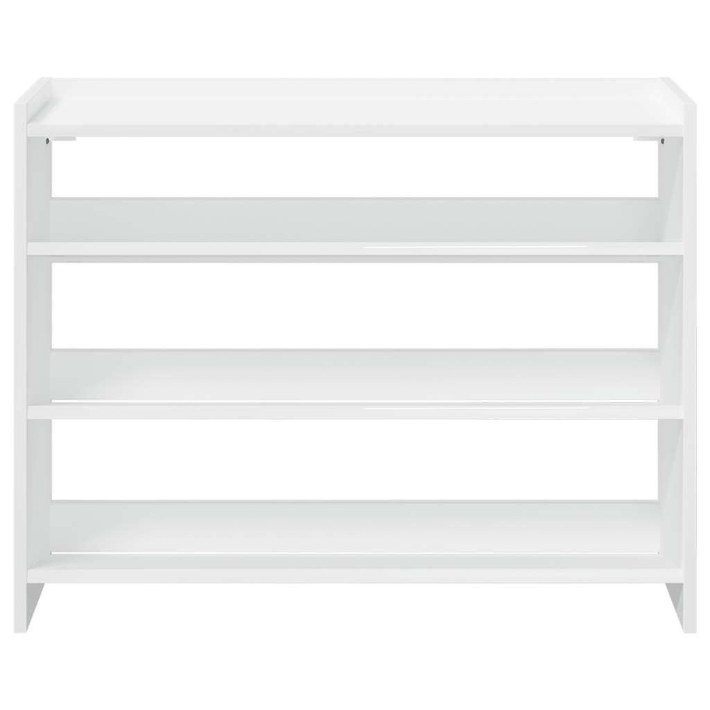 Shoe Rack White Engineered wood Small Shoe Rack Rectangular