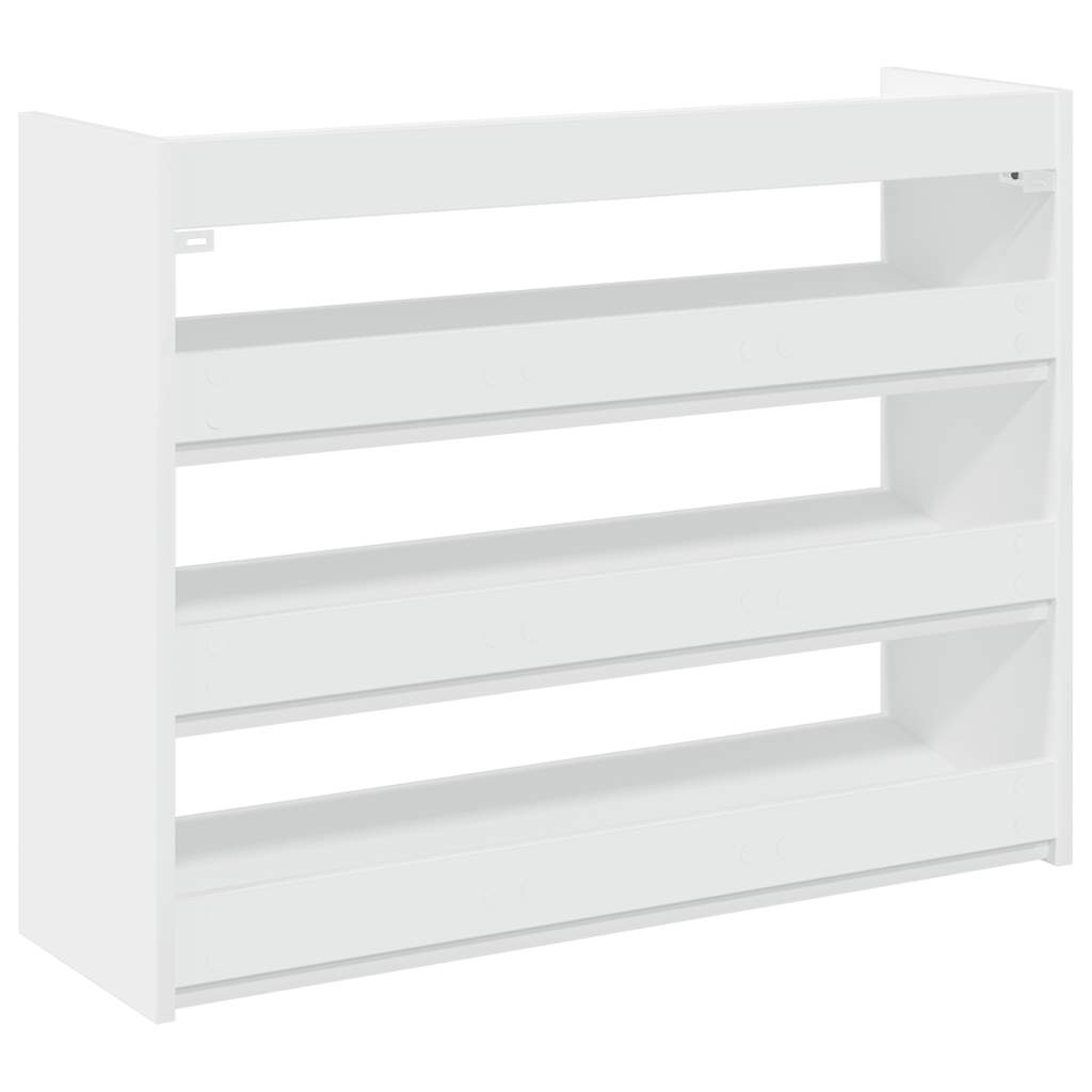 Shoe Rack White Engineered wood Small Shoe Rack Rectangular