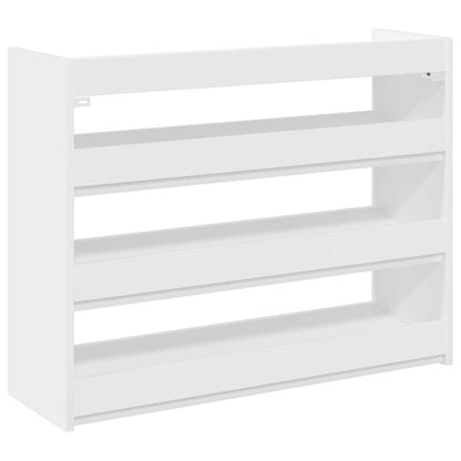 Shoe Rack White Engineered wood Small Shoe Rack Rectangular