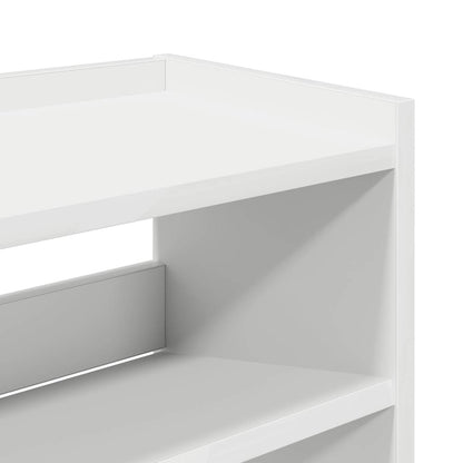 Shoe Rack White Engineered wood Small Shoe Rack Rectangular