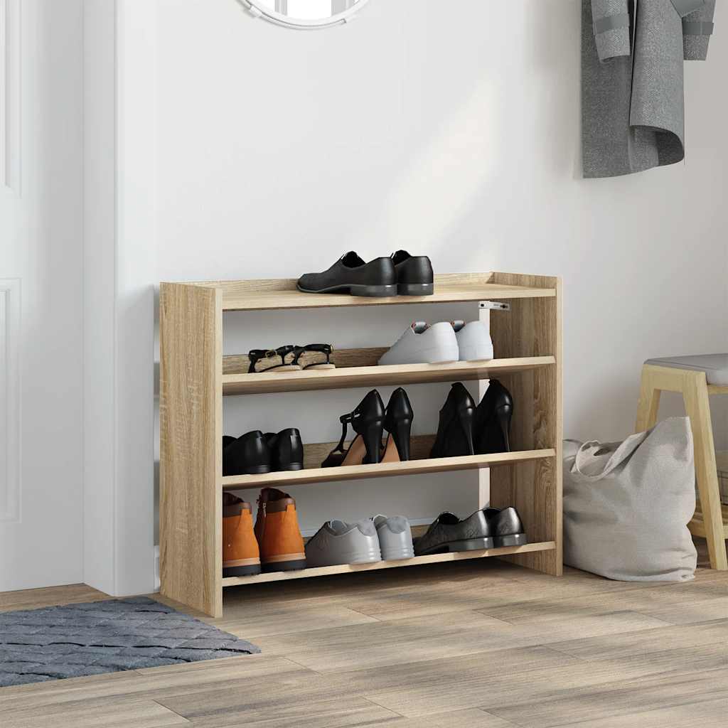 Shoe Rack Sonoma oak Engineered wood Medium Shoe Rack