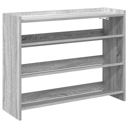 Shoe Rack Gray Sonoma Engineered Wood Slim Shoe Rack