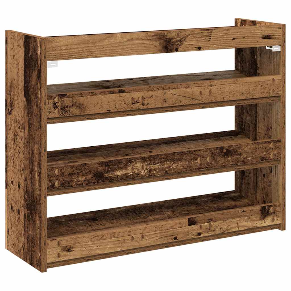 Shoe Rack Old wood Engineered wood Fits small spaces Shoe Rack