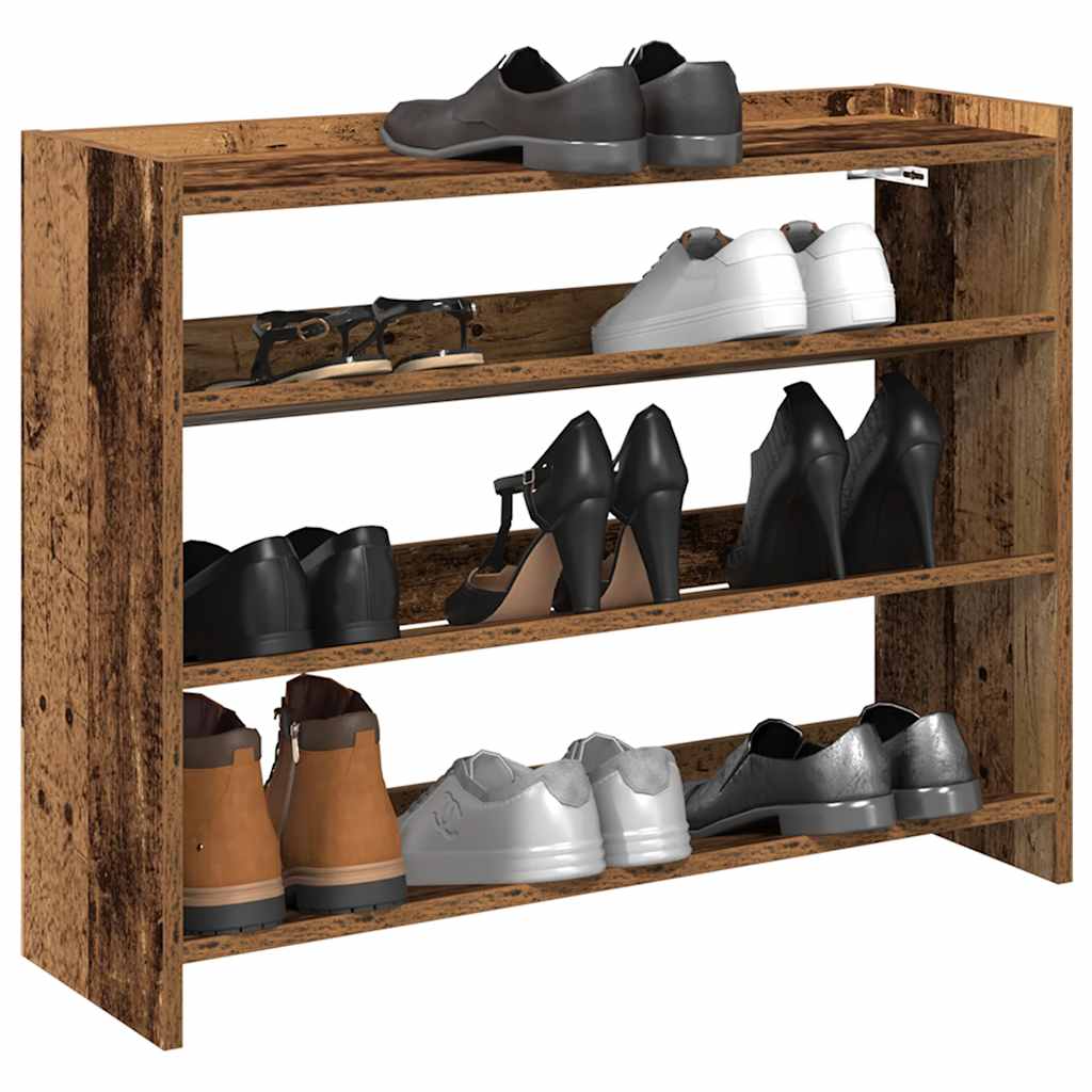 Shoe Rack Old wood Engineered wood Fits small spaces Shoe Rack