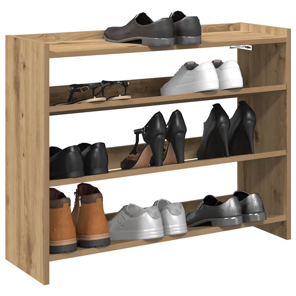 Shoe Rack Artisan oak Engineered wood Medium Shoe Rack