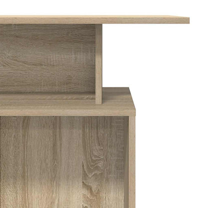 Reception Desk Sonoma oak Engineered wood 39.4 x 15.7 x 40.9 in