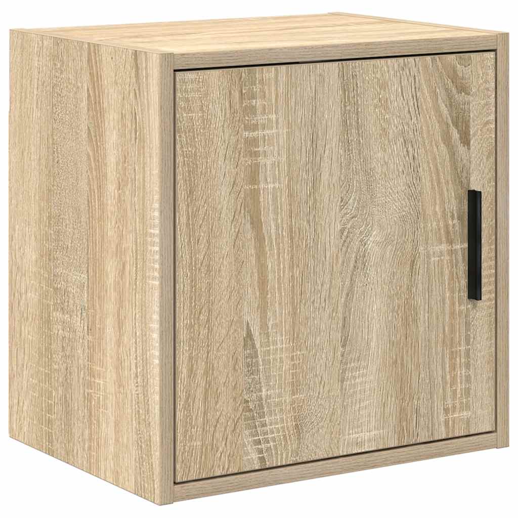 Garage Wall Cabinet Sonoma Oak Engineered Wood