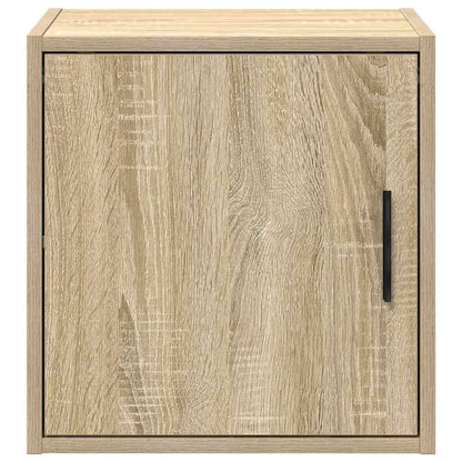Garage Wall Cabinet Sonoma Oak Engineered Wood