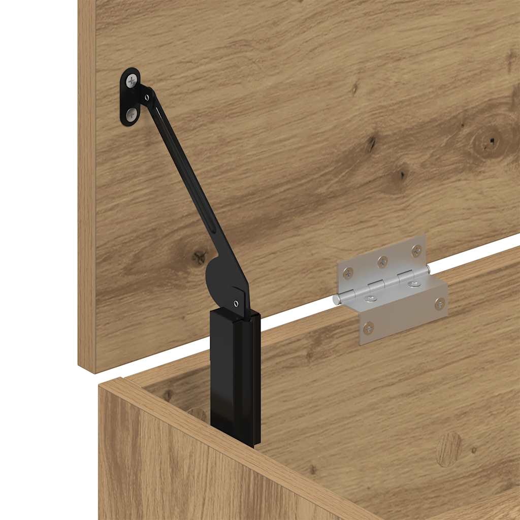 Shoe Bench Artisan Oak Engineered Wood Medium Shoe Bench