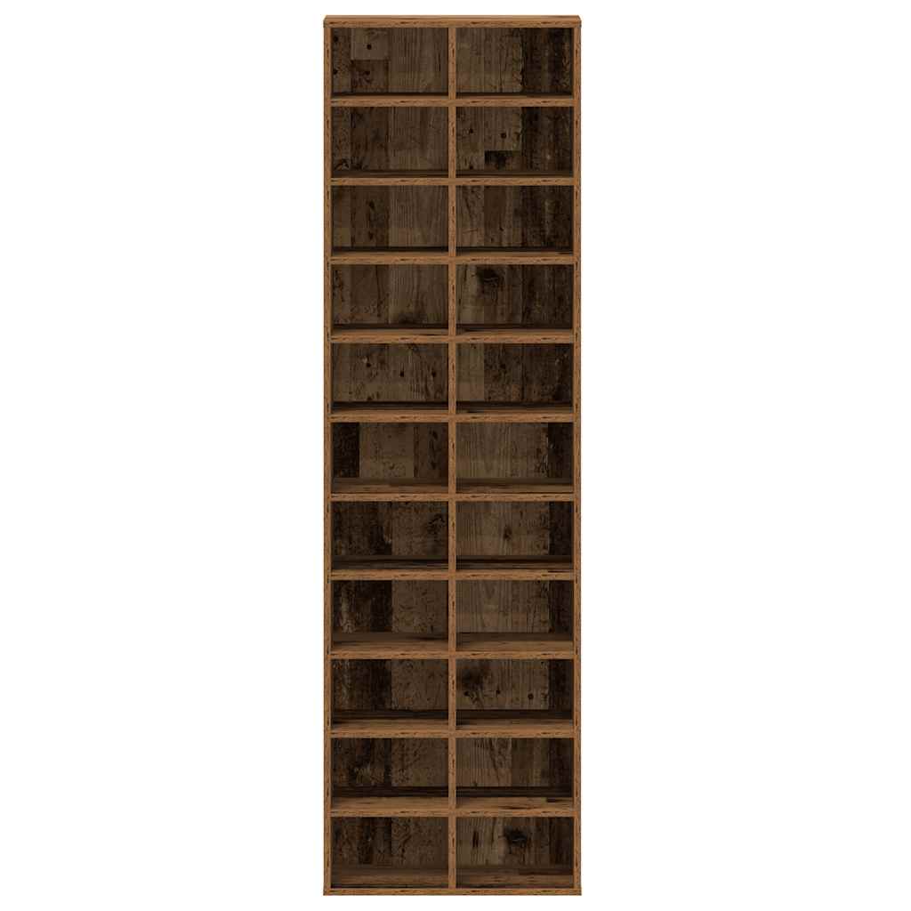 Shoe Cabinet Old wood Engineered wood Tall Shoe Cabinet