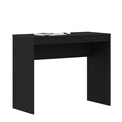 Desk Black Oak 35.4x15.7x28.3" Engineered Wood