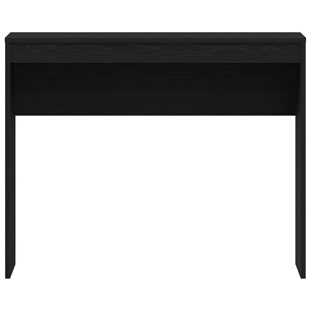 Desk Black Oak 35.4x15.7x28.3" Engineered Wood