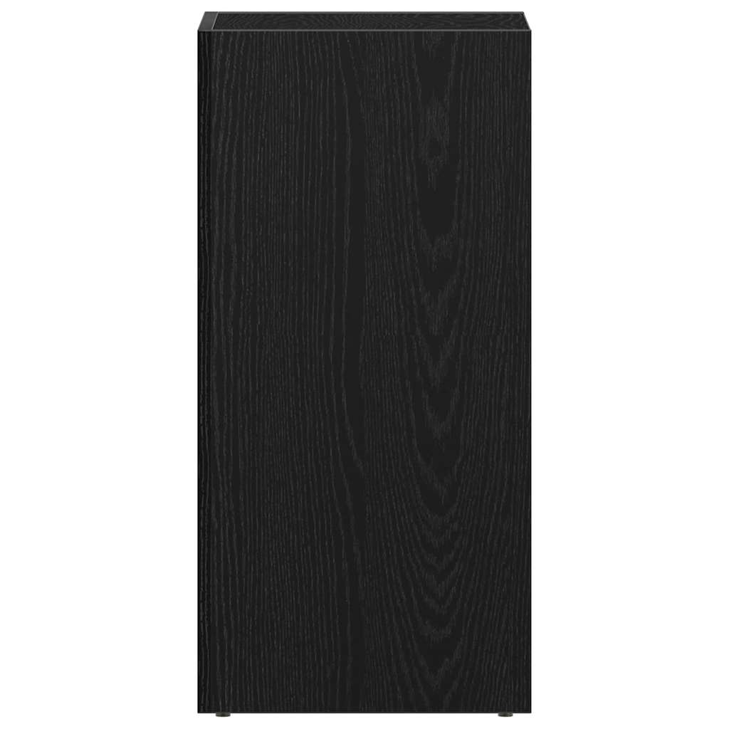 LP Storage Box Black Oak 28.0x13.4x14.2" Engineered Wood