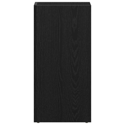 LP Storage Box Black Oak 28.0x13.4x14.2" Engineered Wood