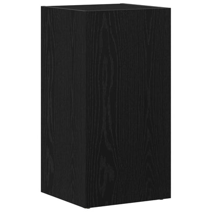 LP Storage Box Black Oak 28.0x13.4x14.2" Engineered Wood