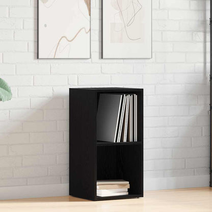 LP Storage Box Black Oak 28.0x13.4x14.2" Engineered Wood