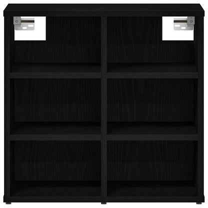 Shoe Cabinet 2 pcs Black Oak 20.47 x 11.81 x 19.88 in