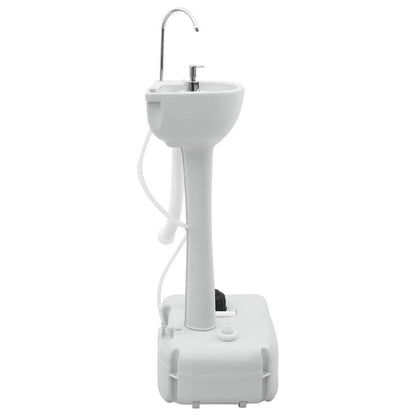 Camping Handwash Stand Gray 50.5 x 33 x 103 cm Plastic