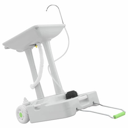 Camping Handwash Stand Gray 72 x 42 x 103 cm Plastic