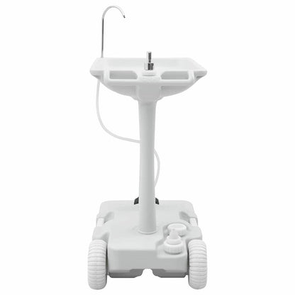 Camping Handwash Stand Gray 72 x 42 x 103 cm Plastic